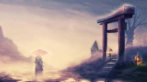 A Samurai Prepares To Attack samurai wallpaper