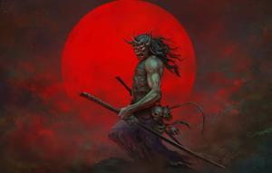 A samurai warrior in all of his glory samurai wallpaper