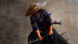 A Samurai Warrior Preparing to Fight samurai wallpaper