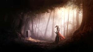 A samurai warrior stares off into the distance, lost in thought samurai wallpaper