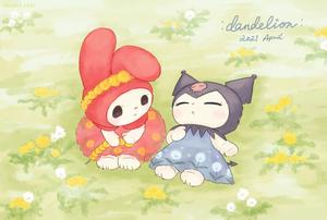A Sleeping My Melody Kuromi my melody kuromi wallpaper
