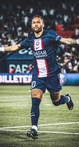 a soccer player running on a field neymar wallpaper