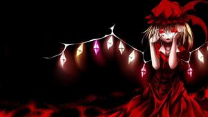 A solo anime girl in deep thought dark anime girl wallpaper