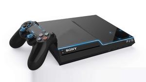 a sony playstation 4 console with two controllers ps5 wallpaper