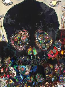 A Spooky, Bewitching Skull Art skull wallpaper