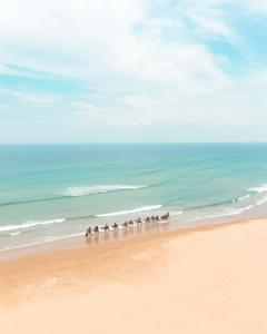 A stunning beach oasis ready to inspire beach wallpaper