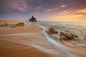 A stunning tropical beach with crystal blue waters beach wallpaper
