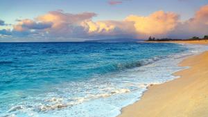A Summer Day of Blue Waves summer wallpaper