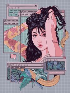 A unique and vibrant anime aesthetic anime aesthetic wallpaper
