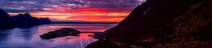 A Vibrant Sunrise Lightens up the Landscape 4k nature wallpaper
