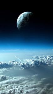 a view of the earth from space iphone earth wallpaper