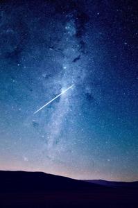A view of the starry night sky from a phone running Android. android wallpaper