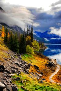 A Voyage Through Nature's Majesty landscape wallpaper