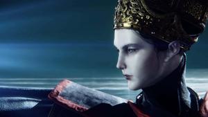 a woman in a crown with a sword elden ring wallpaper