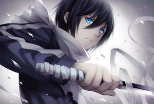 A young anime boy with a determined look on his face anime boy wallpaper