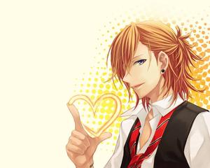 A Young Blonde Boy Enjoying Life in an Animated World animated wallpaper