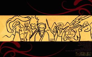 Aang's Journey in Avatar The Last Airbender avatar the last airbender wallpaper