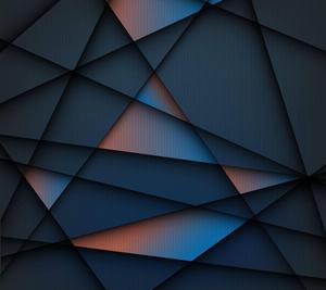 "Abstract Dark Polygon" Wallpaper