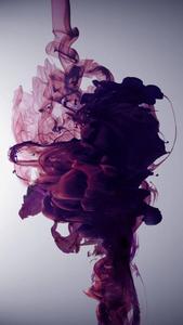 Abstract Purple Smoke Art Mobile Wallpaper