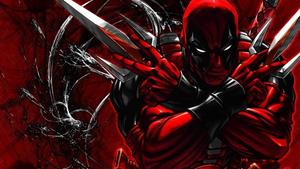 Action-packed Deadpool Marvel Portrait marvel wallpaper