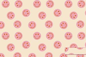 Add some Preppy Pizzazz to your Look with this Smiley Face! preppy smiley face wallpaper