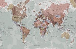 ADetailed Look at the World -- Classic World Map world map wallpaper