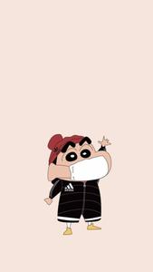 Adidas Jacket Shinchan Aesthetic shinchan aesthetic wallpaper