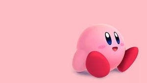 Adorable 3D Kirby Character kirby wallpaper