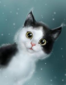Adorable Cat in its Element cute wallpaper