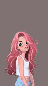 Adorable In a Polka Dot Dress cute girly wallpaper