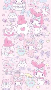 Adorable My Melody my melody wallpaper