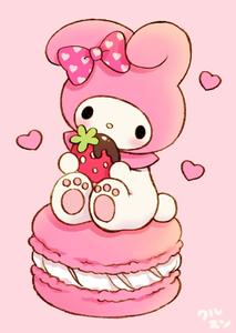 Adorable My Melody my melody wallpaper