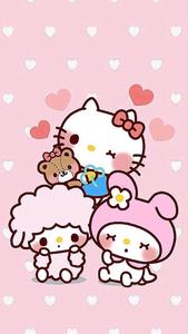 Adorable Sanrio character ready to bring joy to your day! cute sanrio wallpaper