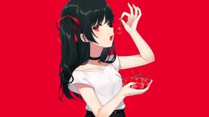 Adventures Await - Anime Girl looking to explore anime girl wallpaper