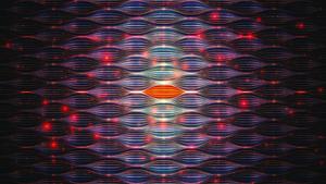 Aerial View of Red and Orange Burns Over a Glistening Lake Wallpaper