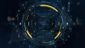 "Aerial view of the city skyline at dusk"  Wallpaper