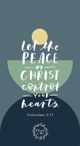 Aesthetic Bible Verse Colossians 3:15 aesthetic bible verse wallpaper