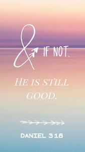 Aesthetic Bible Verse Daniel 3:18 aesthetic bible verse wallpaper