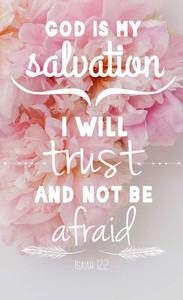 Aesthetic Bible Verse Isaiah 12:2 aesthetic bible verse wallpaper
