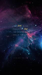 Aesthetic Bible Verse Isaiah 40:28 aesthetic bible verse wallpaper