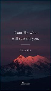 Aesthetic Bible Verse Isaiah 46:4 aesthetic bible verse wallpaper