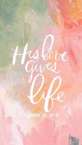 Aesthetic Bible Verse John 10:10 aesthetic bible verse wallpaper
