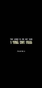 Aesthetic Bible Verse Psalms 118:6 aesthetic bible verse wallpaper