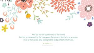 Aesthetic Bible Verse Romans 12:2 aesthetic bible verse wallpaper