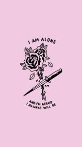 Aesthetic Boy Alone Quote aesthetic boy wallpaper