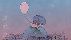 Aesthetic Boy With Balloon aesthetic boy wallpaper