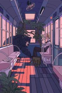 Aesthetic Drawing of a Bicyle aesthetic drawings wallpaper
