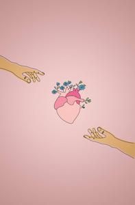 Aesthetic Drawing Pastel Heart aesthetic drawings wallpaper
