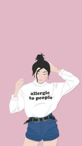 Aesthetic Girl Vector Art aesthetic girl wallpaper
