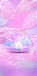 Aesthetic Girly Technicolor Pearl aesthetic girly wallpaper